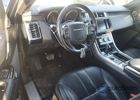 2016 Land Rover Range Rover Sport Hse из США, поврежденный, VIN SALWR2VF9GA552926